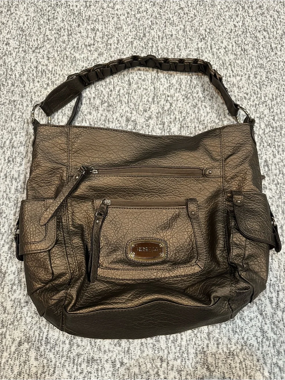 Rosetti metallic brown